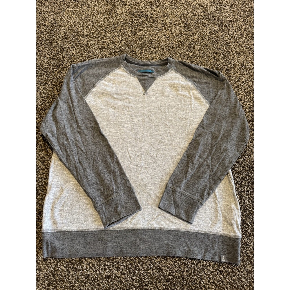 The North Face Sweatshirt Mens Size XL Heather Gray Long Sleeve Crew Neck